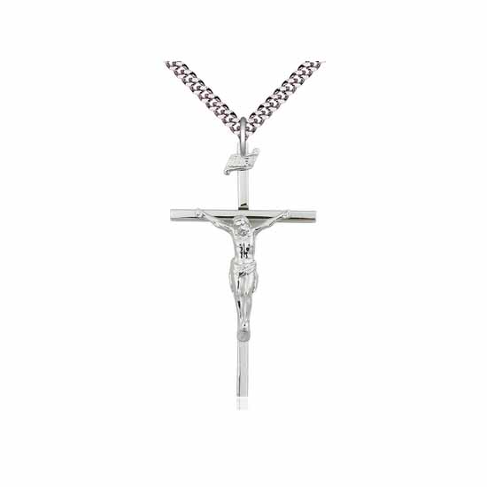 Crucifix Pendant (Sterling Silver) - 0029