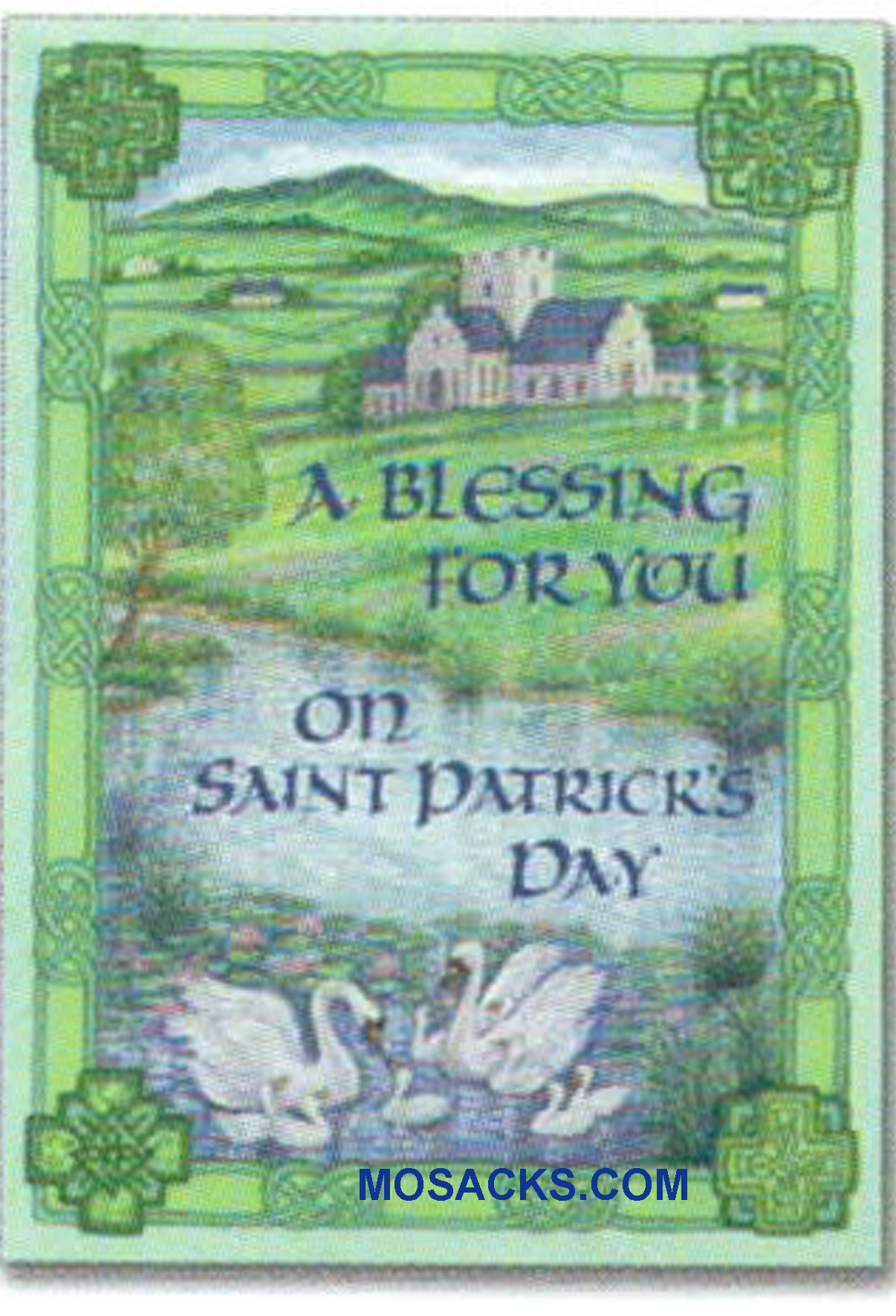 A Blessing For You On Saint Patrick's Day Greeting Card -WCB1451