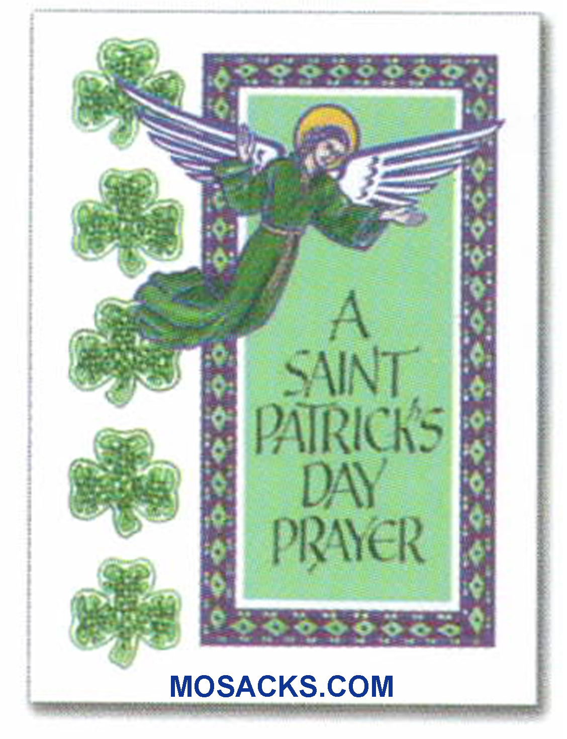 A Saint Patrick's Day Prayer Greeting Card -WCA5182