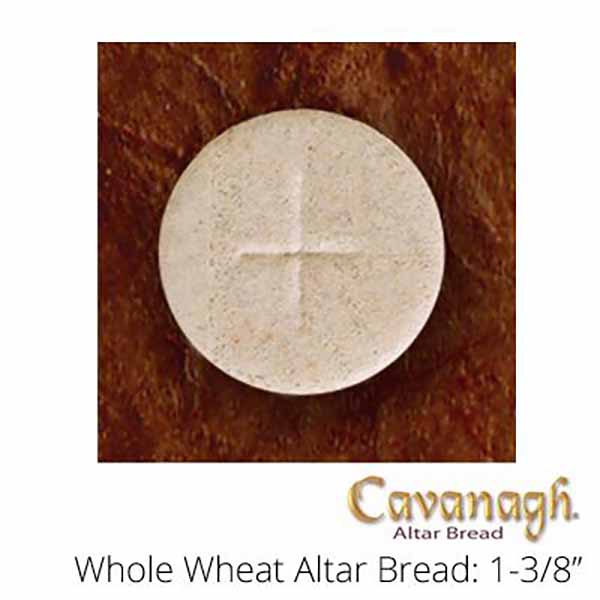 Church Supplies Cavanagh Altar Bread Whole Wheat 1 3/8" Diameter Church Goods