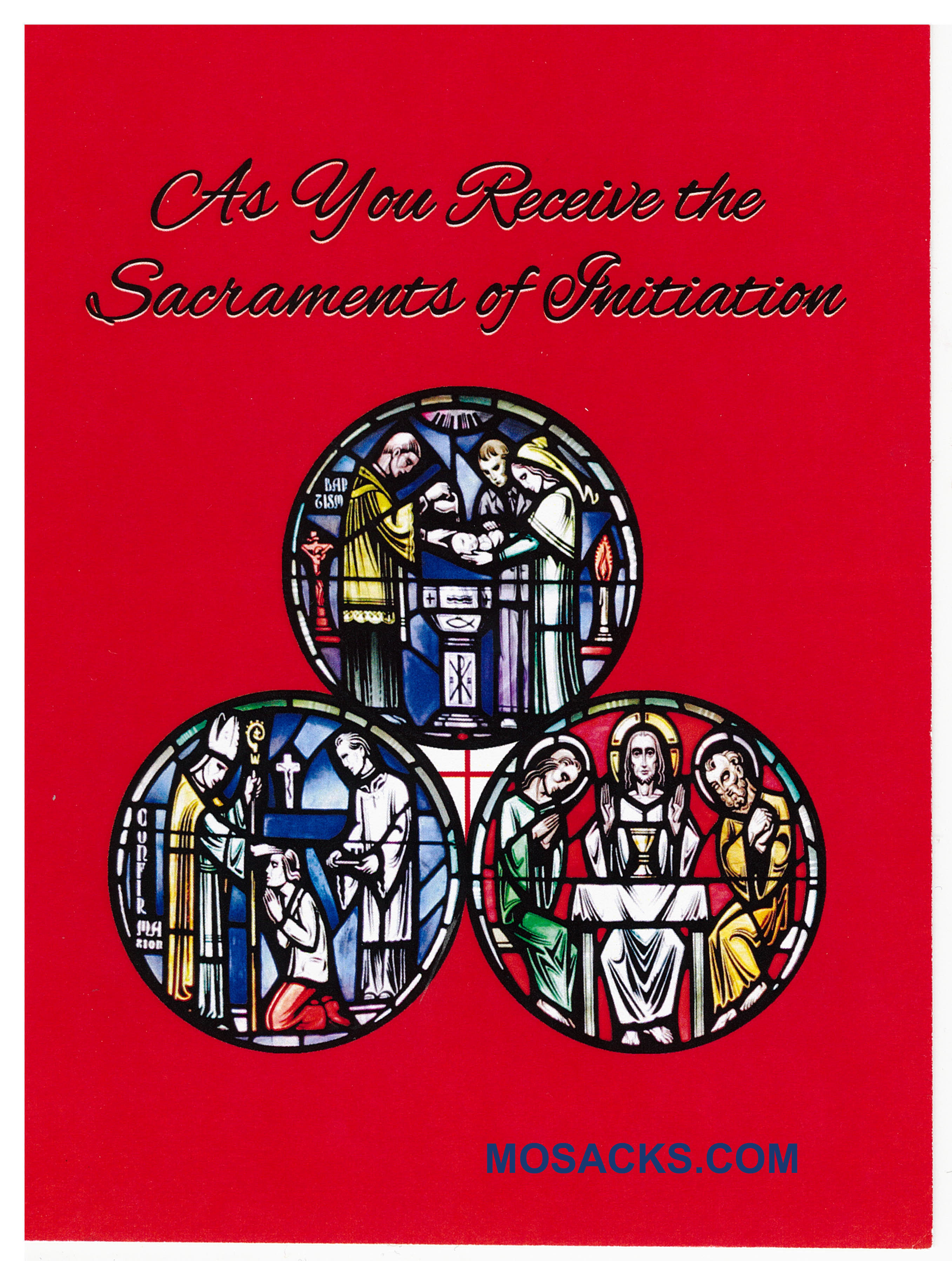 As You Receive The Sacraments Of Initiation Greeting Card -CA50083