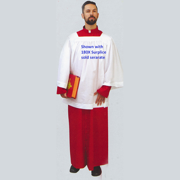 Beau Veste Adult and Priest Cassock in Red - 564R