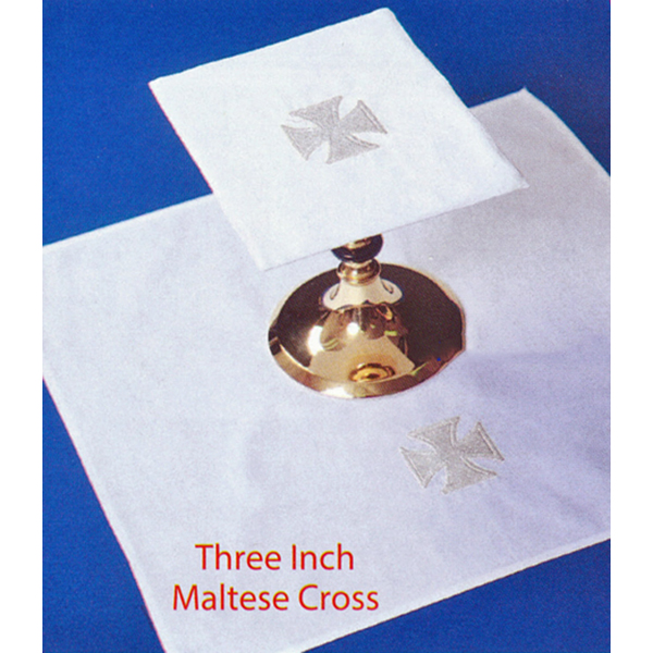 Beau Veste Maltese Cross Altar Linens 4 piece set-2001