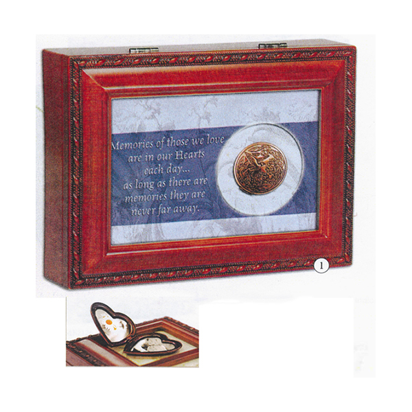Bereavement Music Box You Light Up My Life with Locket MB2126