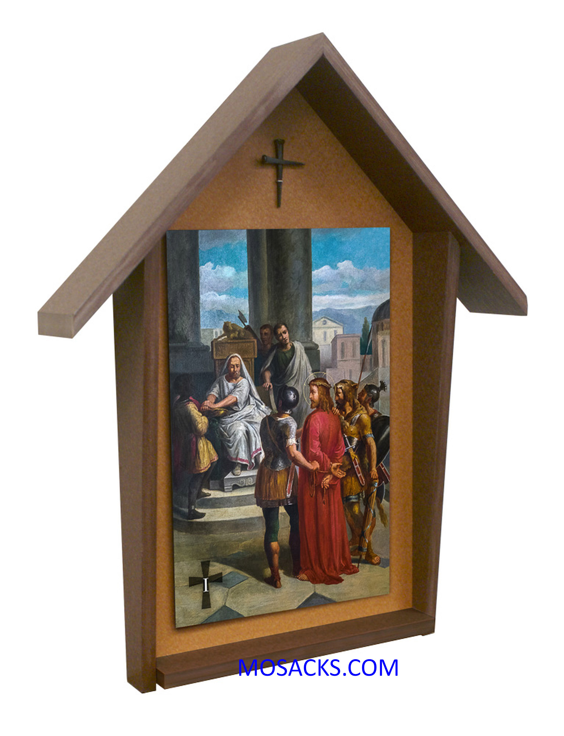 Bertucci Stations Of The Cross  Poly Wood Outdoor Deluxe Shrine Set of 14 Stations FREE SHIPPING 