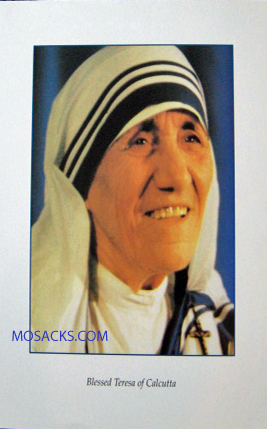 Blessed Teresa of Calcutta 11" x 14" Four-Color Print, #9250