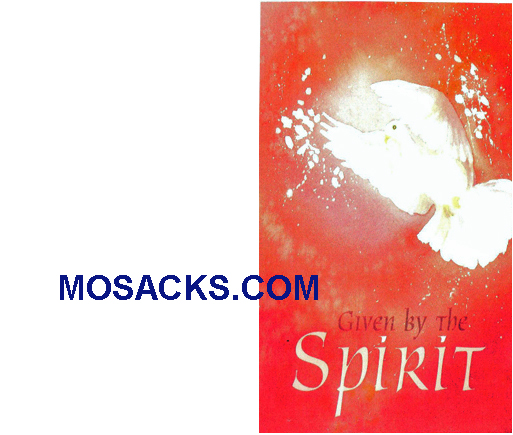 Bulletin Cover Given By The Spirit 100 Pack-A5732
