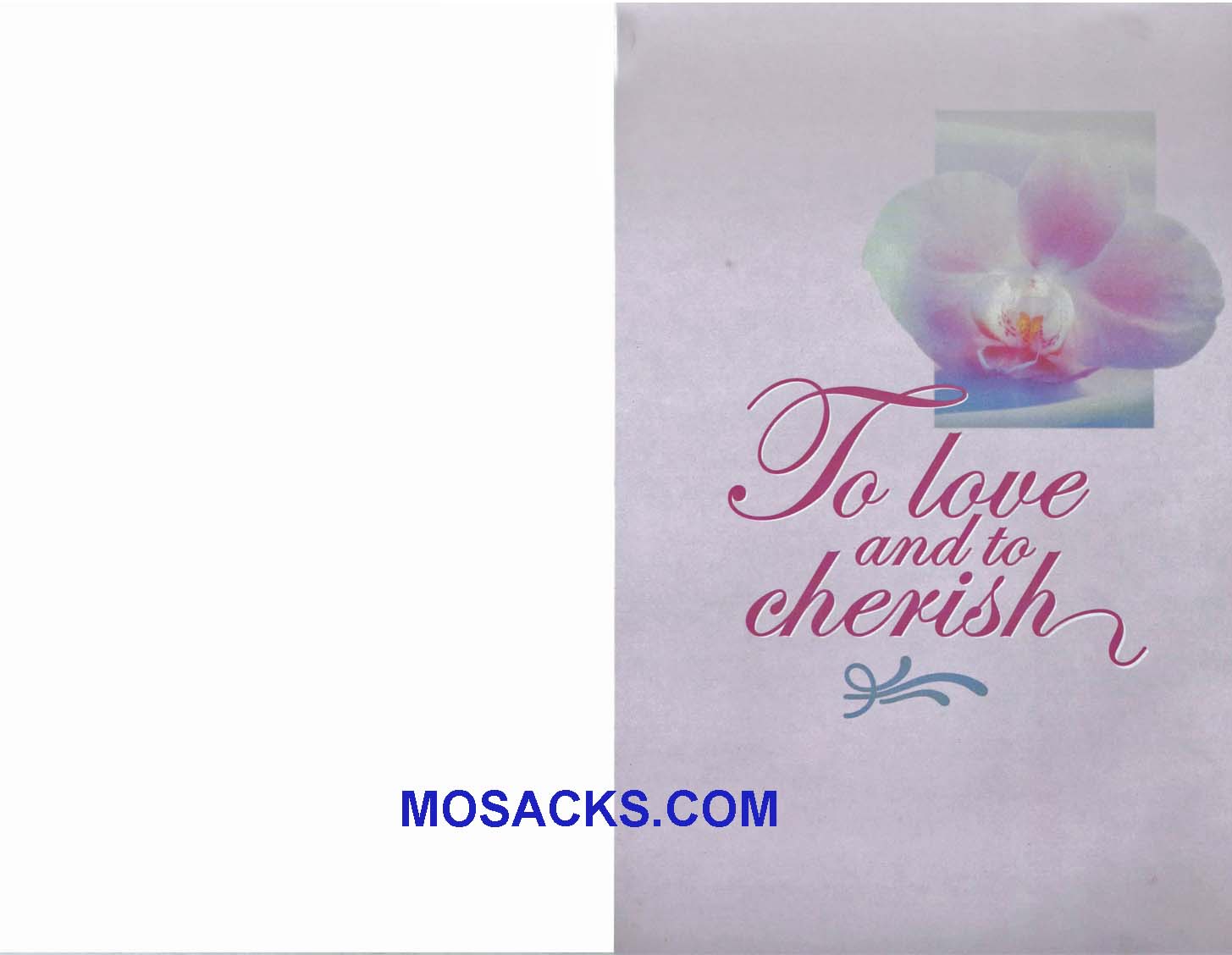 Wedding Bulletin Covers Love And Cherish 100 Pack-84-6174, Wedding Cover
