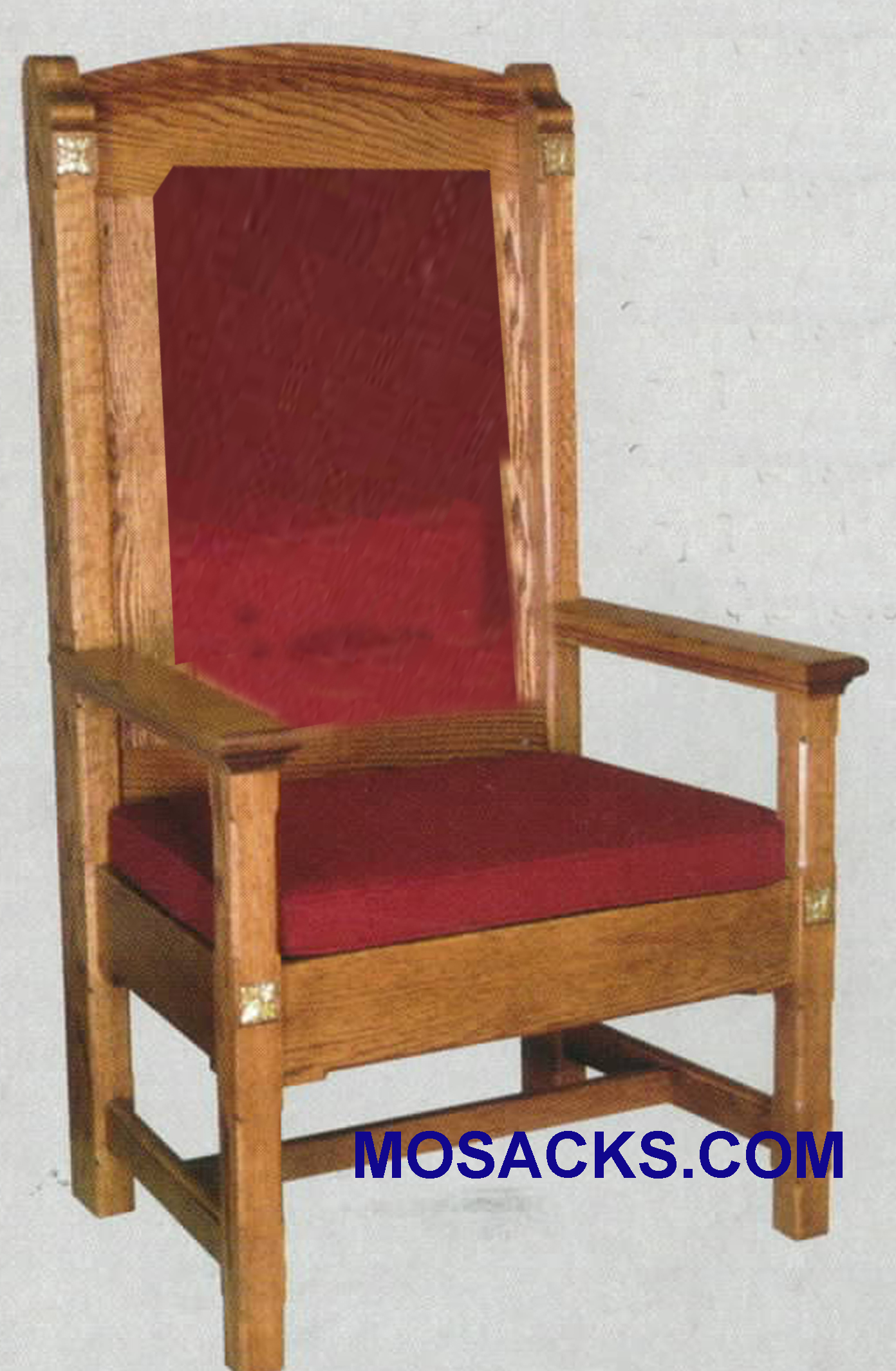 Celebrant Chair w/ padded back 29" w x 24" d 52in h 40-146P