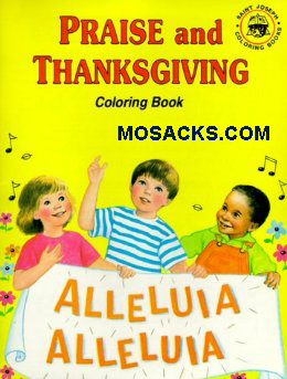 St Joseph 32 page Coloring Book About Praise And Thanksgiving-684