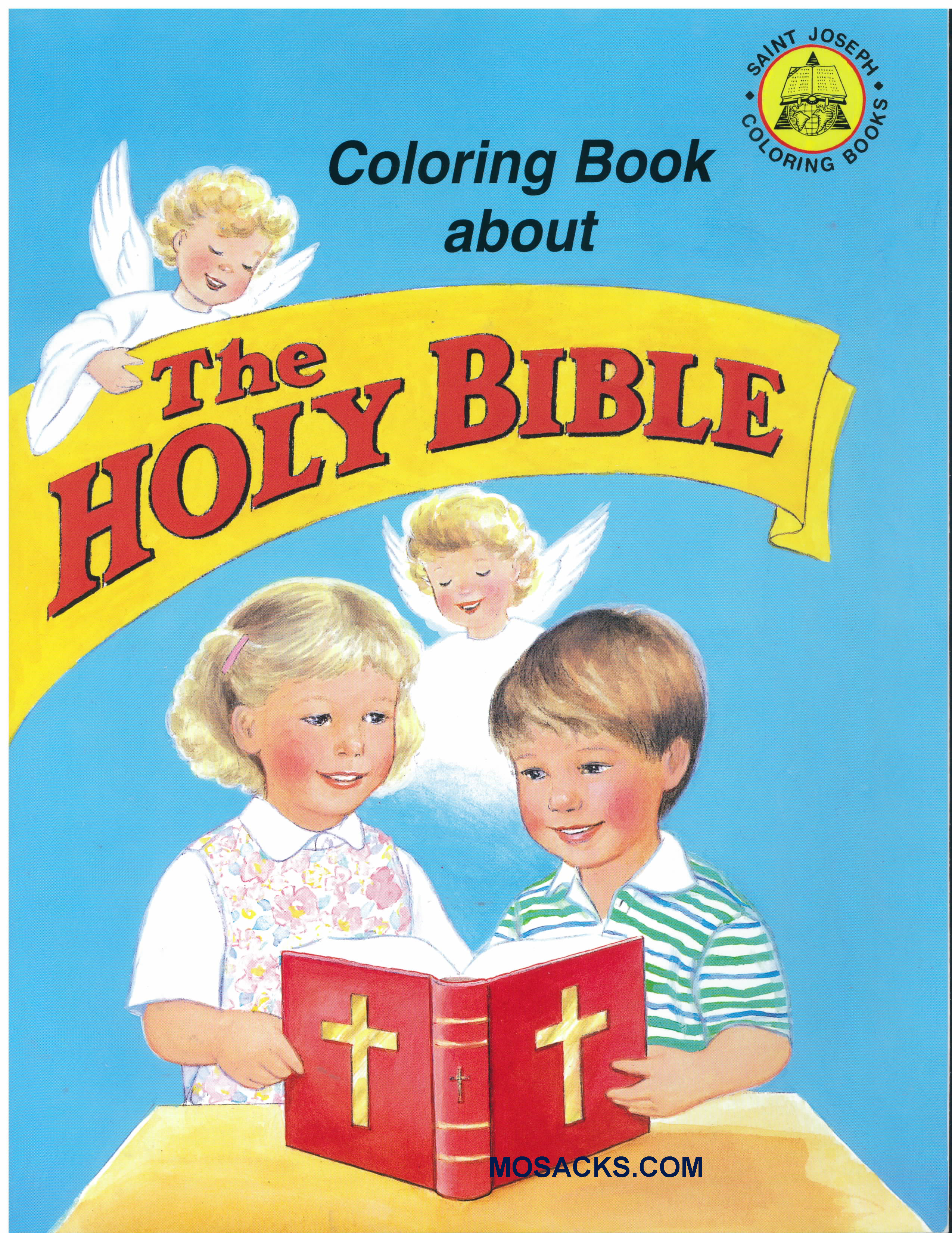 St Joseph 32 page Coloring Book About The Holy Bible-676