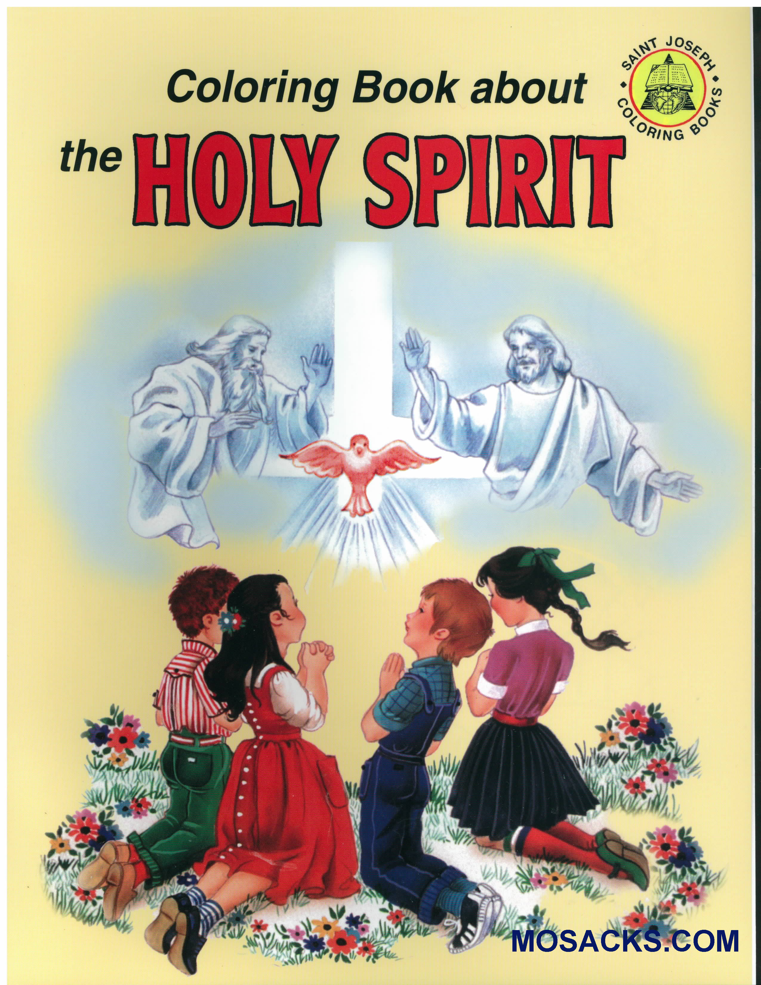 St Joseph Educational Coloring Book Holy Spirit-978089942698-3