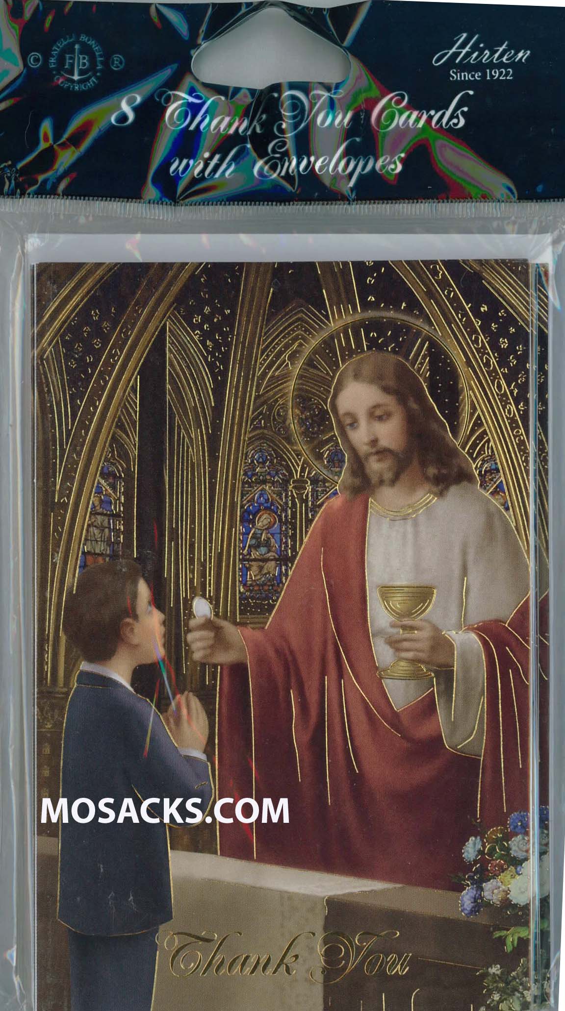 First Communion Child Of God Thank You Notes Boy 12-CT-674 is a Boy First Communion Child Of God Thank You Notes 12-CT-674