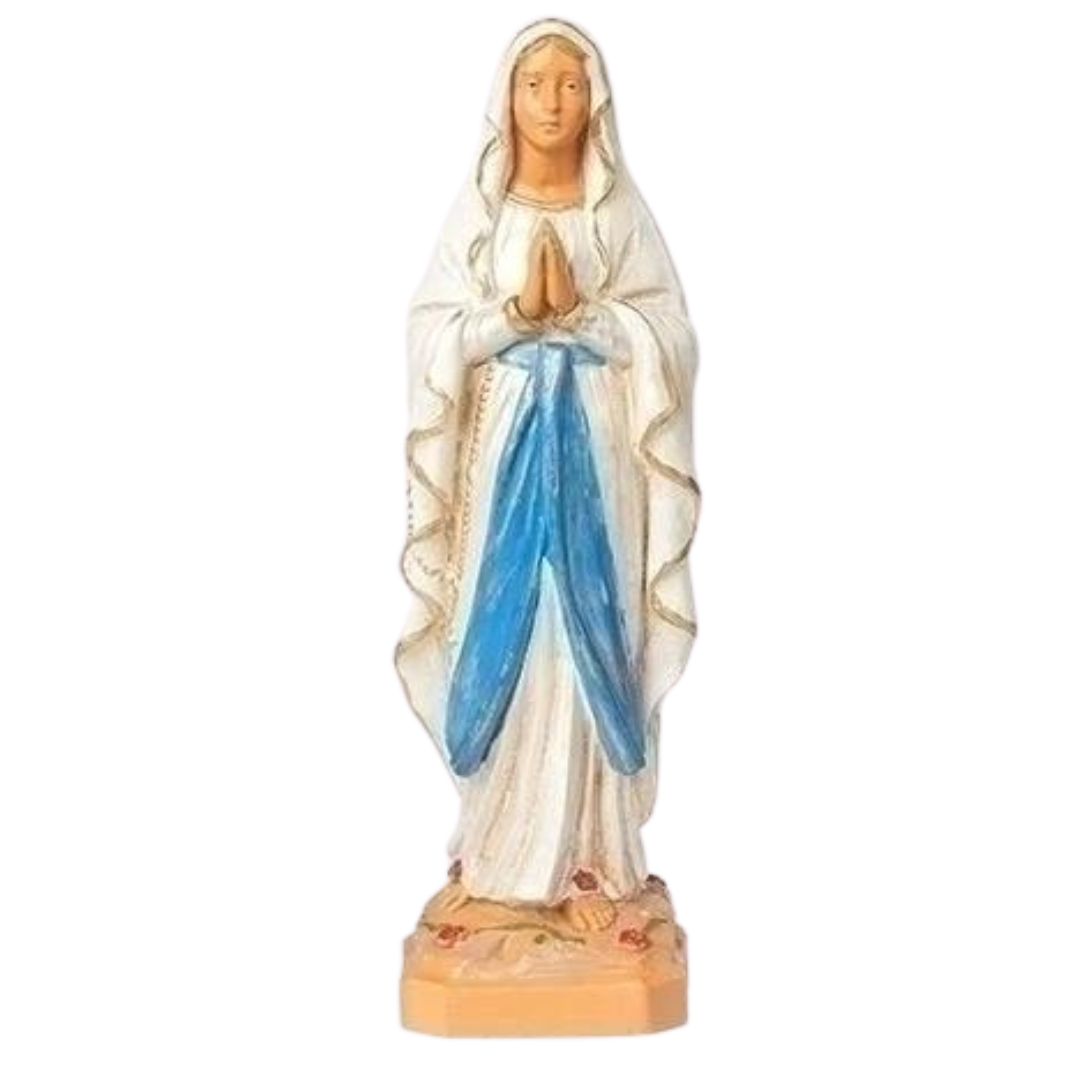 Our Lady of  Lourdes Fontanini 6.5’ Scale Figurine 52023 from the Fontanini Religious Statues Collection