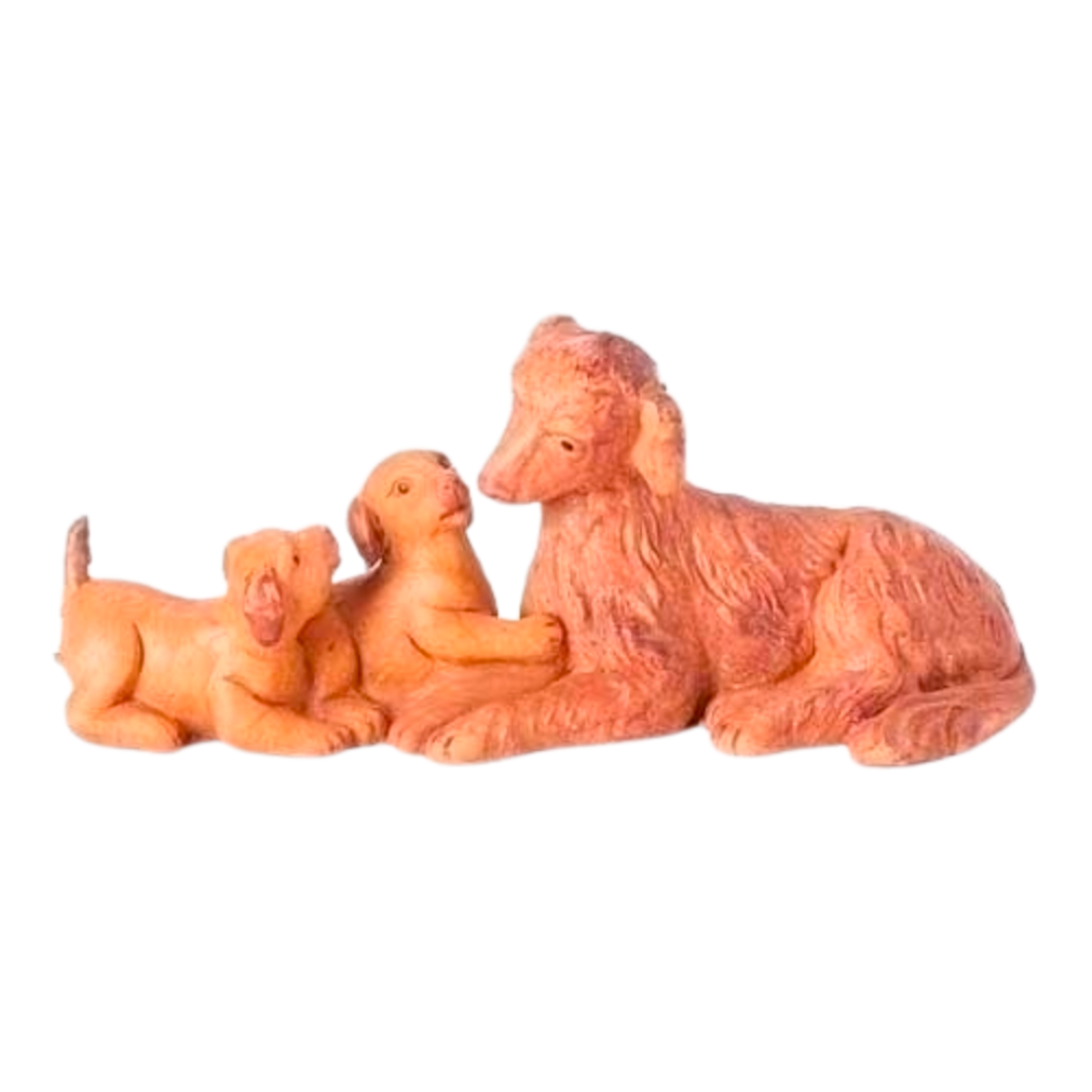 Fontanini 5" Heirloom Nativity Dog Family #51538