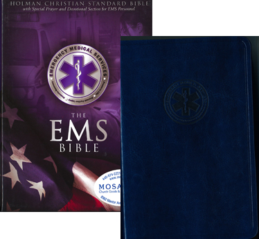 EMS Bible in Blue simulated Leather, 9781433602481_out_of_stock