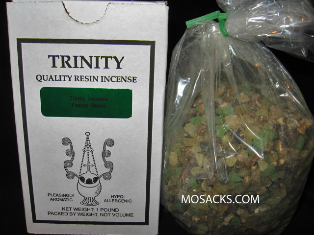 Incense, Trinity Brand Forest Blend Incense, 1 Pound Box
