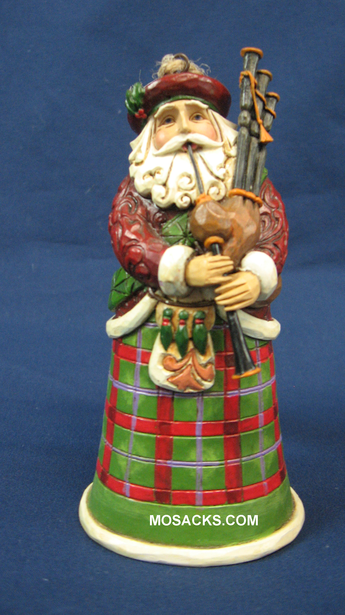 Jim Shore Heartwood Creek 5" Scotland Santa Hanging Ornament 258-4022943 Scottish Santa Ornament
