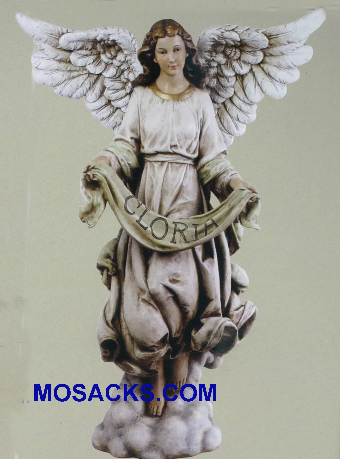 Joseph Studio Nativity Gloria Angel Color 39in 35096, MOSACKS Church Goods & Religious ...