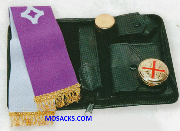 K Brand Viaticum Set-K3002 includes oil stock, pyx and stole  FREE SHIPPING 