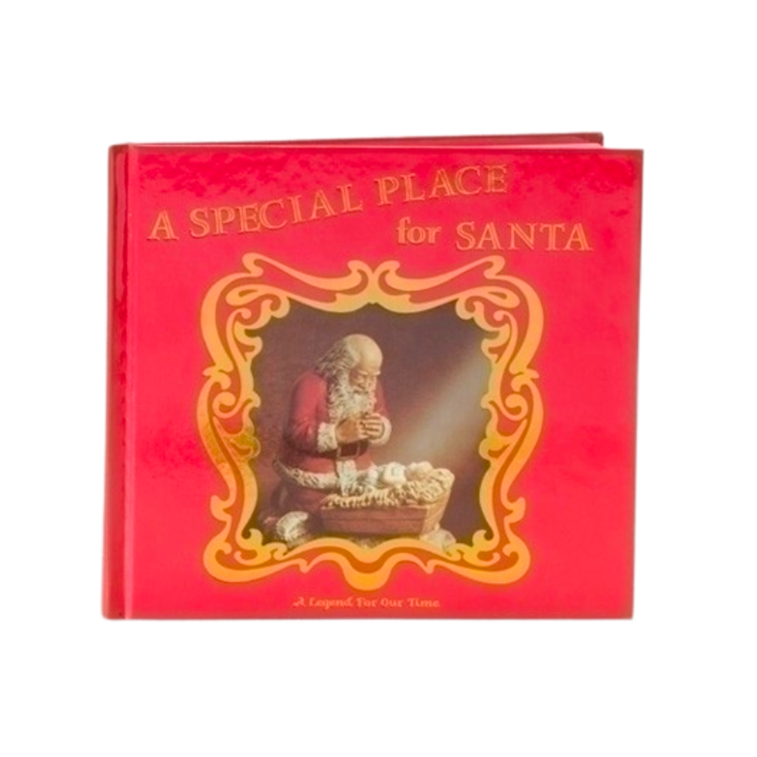 Kneeling Santa "A Special Place for Santa" Children's Book #10028