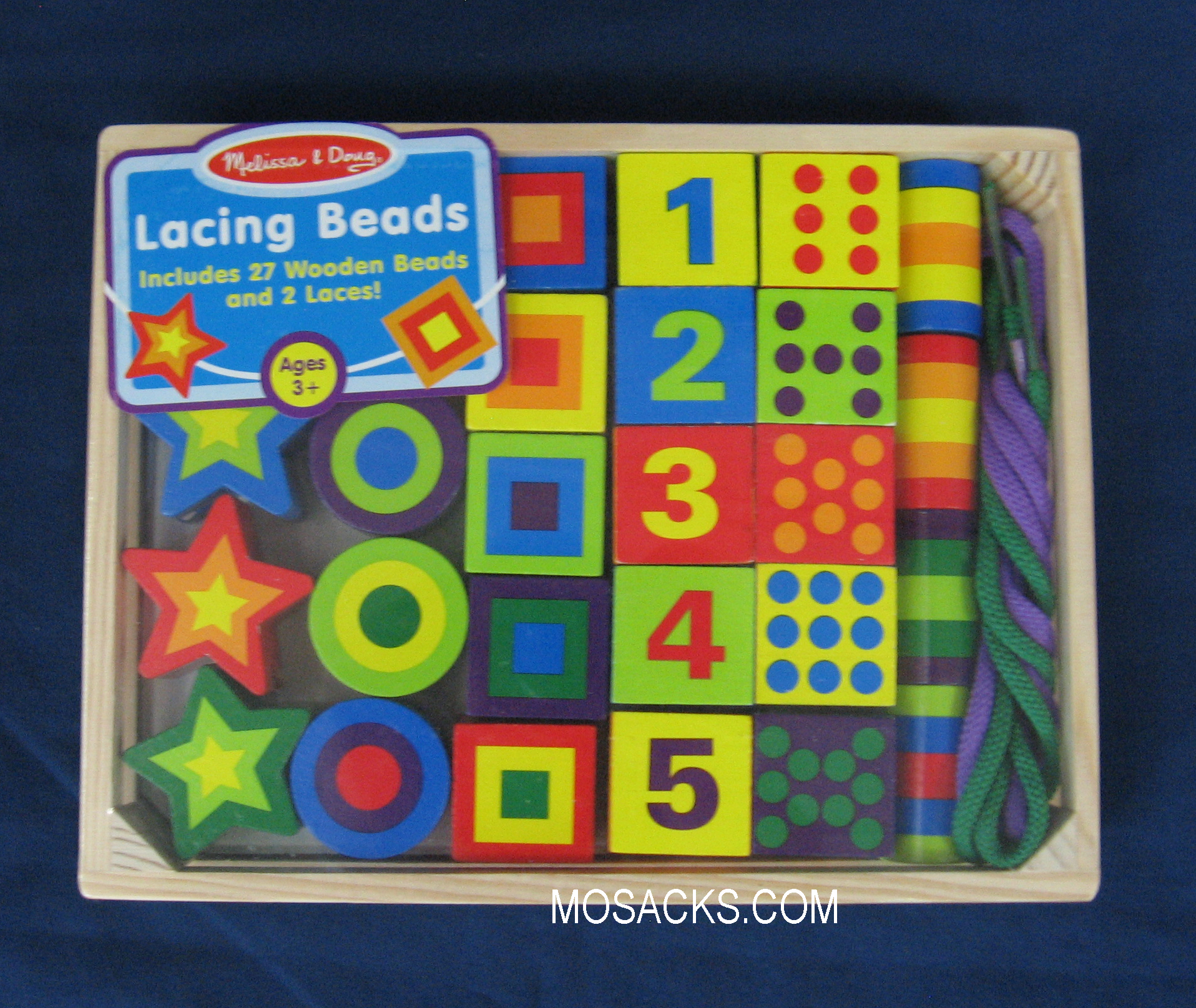 Lacing Beads Craft Kit Age 3+ 000772037754