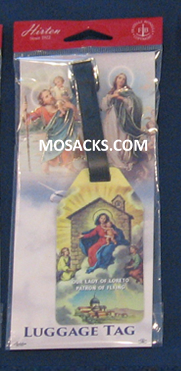 Luggage Tags Our Lady of Loreto Flexible Poly 12-LT-282