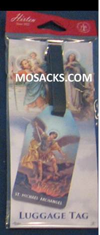 Luggage Tags St. Michael the Archangel Flexible Poly 12-LT-330