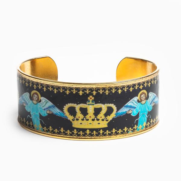 MSMH Crown of Glory Cuff Bracelet 32007GD