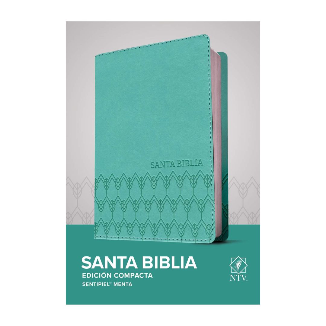 NTV Santa Biblia: Edición compacta (Mint/LeatherLike)