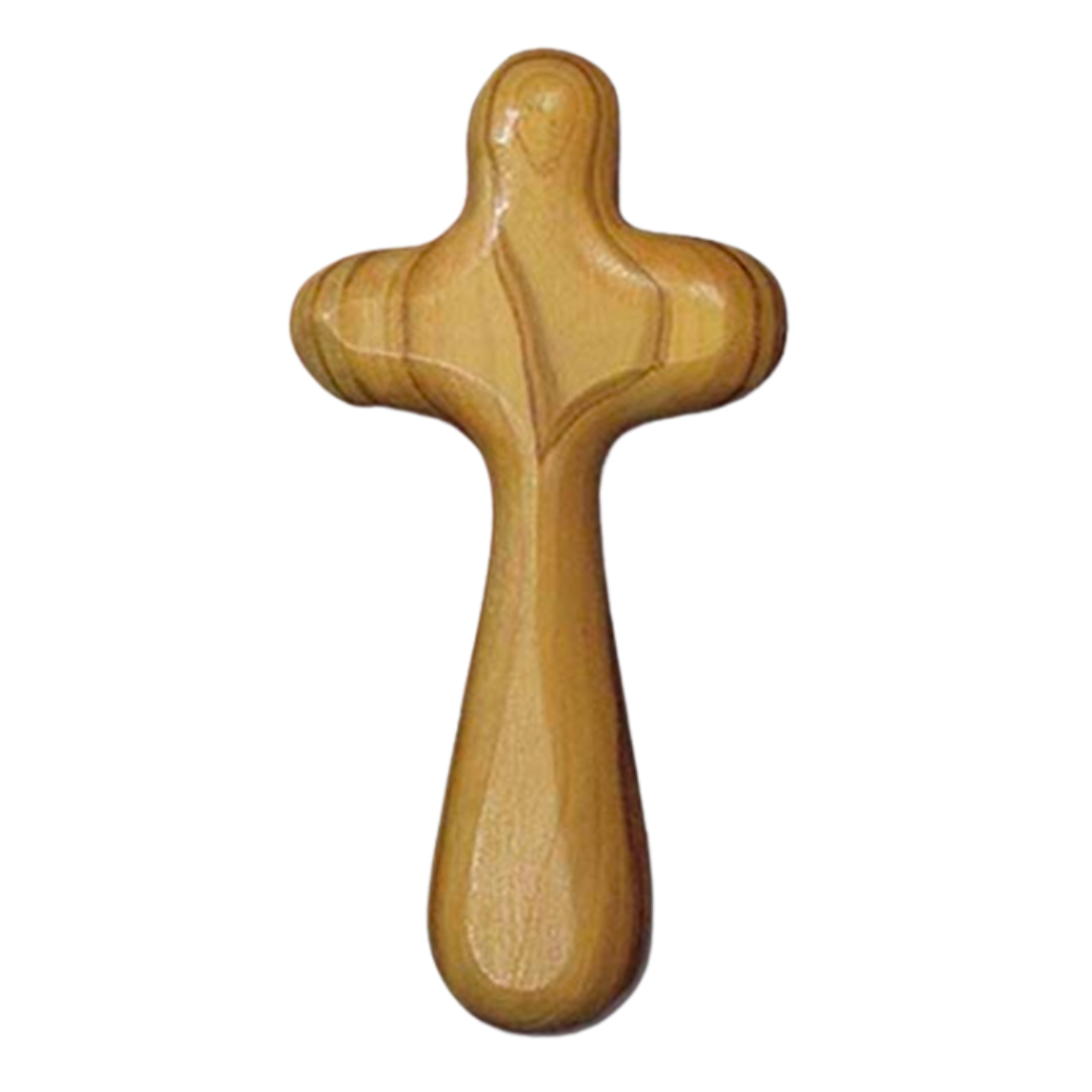 Olive Wood Comfort Cross From Bethlehem 277-G820
