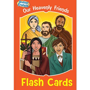 Catholic Flash Cards Our Heavenly Friends Flash Cards-OHFFC