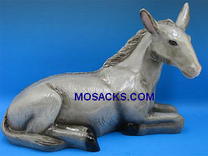 36" Scale Outdoor Nativity PVC 41 x 23 x 10" Donkey - SA3651C  FREE SHIPPING