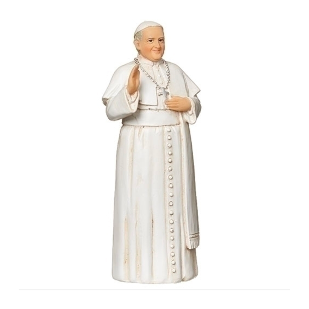 Patrons and Protectors Collection Pope Francis Statue 4"h 43239
