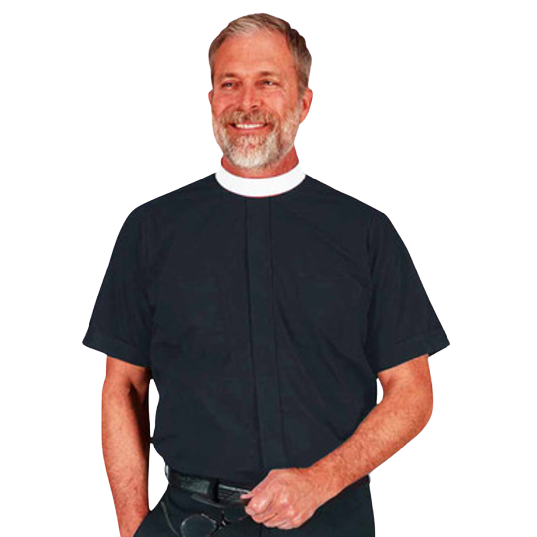 Neckand Clergy Shirt, Short Sleeve #202