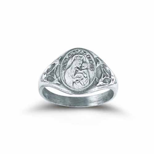 Ring O.L. of Mt. Carmel with Sacred Heart Sizes: 5-9 R4202