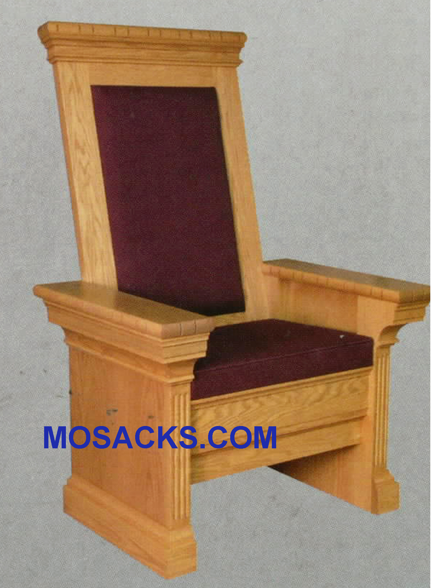 Side Chair w/ upholstered seat and back 30" w x 28" d 48" h 654