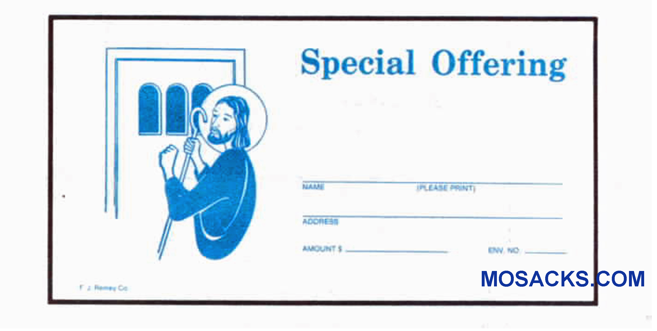 Special Offering - Church Offering Envelope 6-1/4 x 3-1/8 #304-378