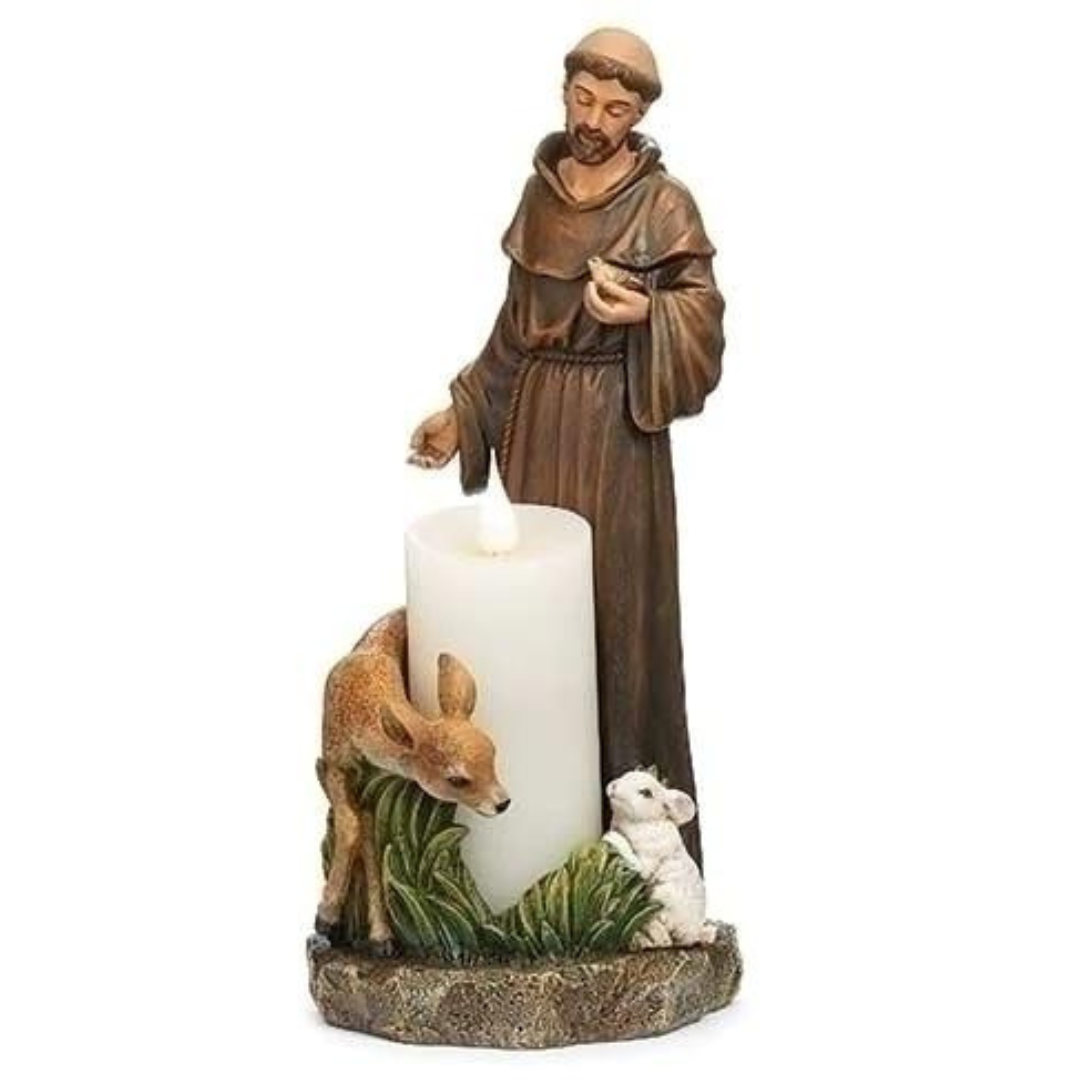 St. Francis Candle Holder - 602124