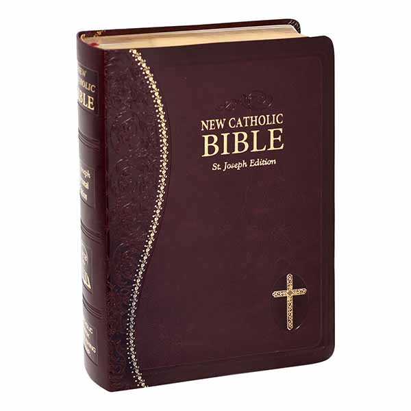 St. Joseph New Catholic Bible (Burgundy) - 9781953152176
