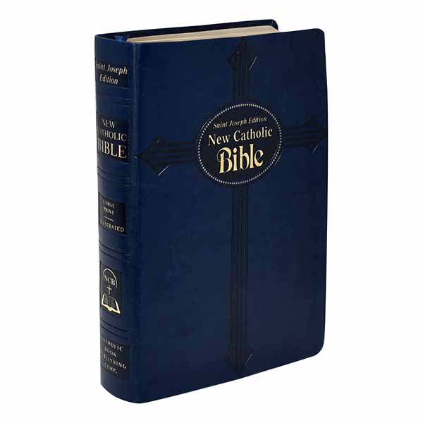 St. Joseph New Catholic Bible (Blue Large Type) 