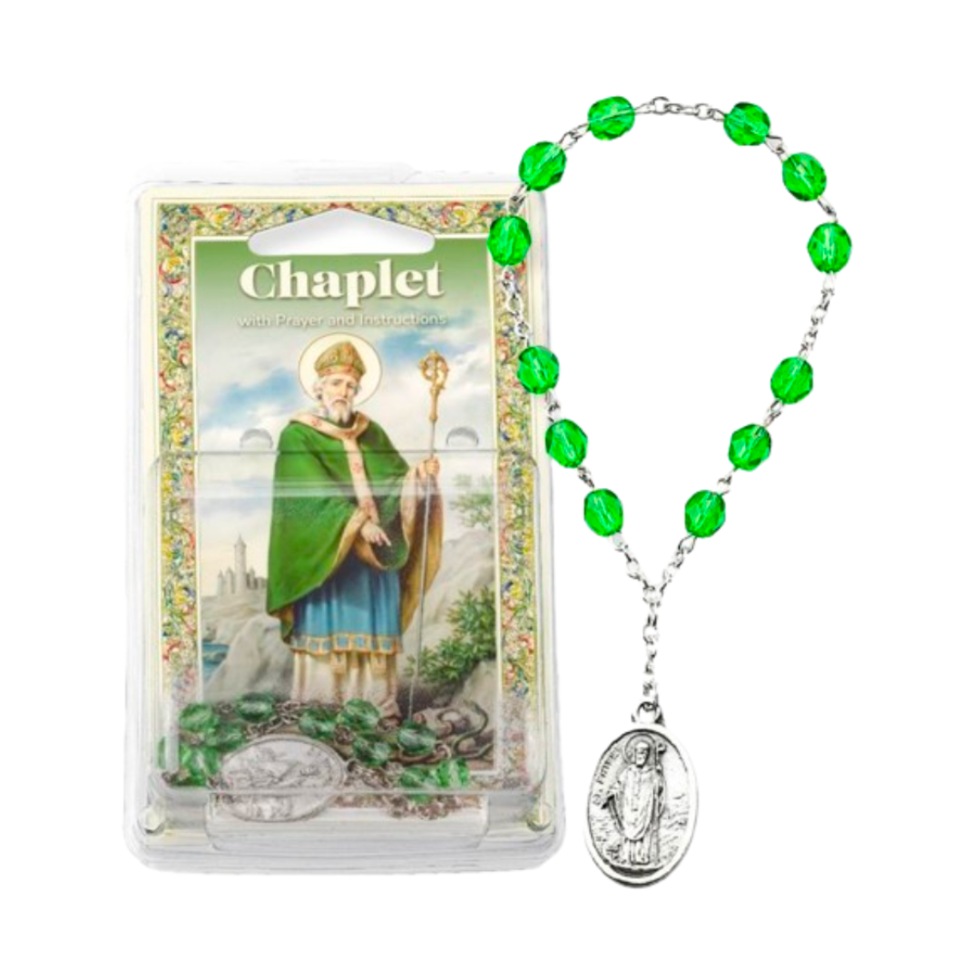 St. Patrick Chaplet and Prayer Card