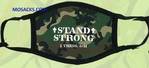 Stand Strong Thes 5:11 Mask-MSK3669