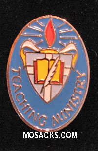 Teaching Ministry Enameled-Colored Lapel Pin, #B-57