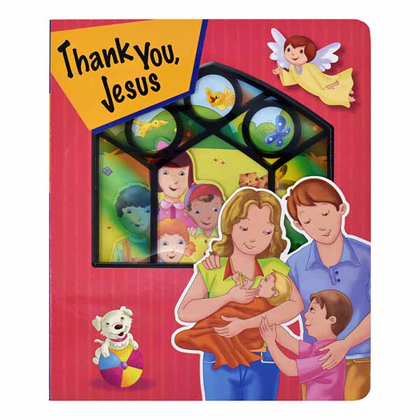 Thank You, Jesus Window Book - 9781941243367