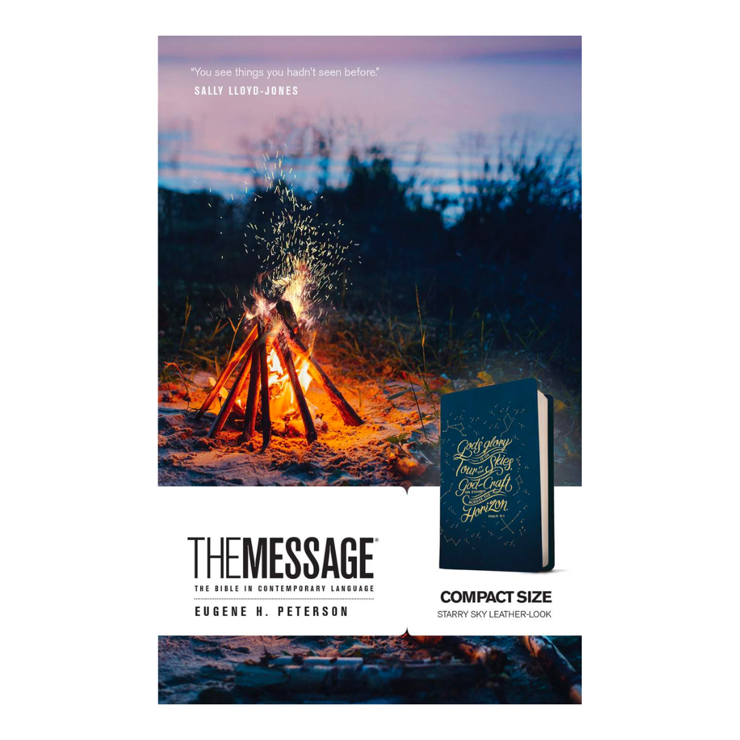 The Message Bible: Compact (Starry Sky/LeatherLike) - 9781631467219