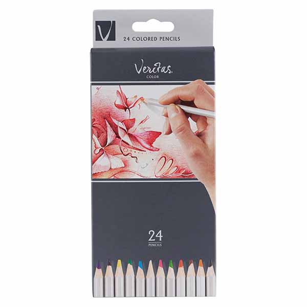 Veritas Coloring Pencils - Set of 24 - PCST254