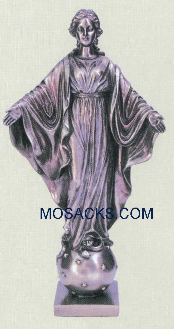 Our Lady of the Smiles Veronese Bronze, 9", SR-75217