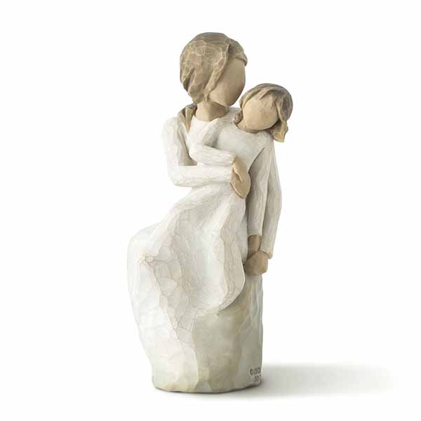 Willow Tree Figurine, MotherDaughter Laughter with love…always, 6