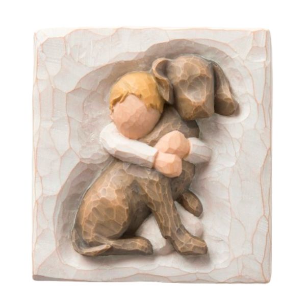Willow Tree® Plaque: Hug, A boundless love